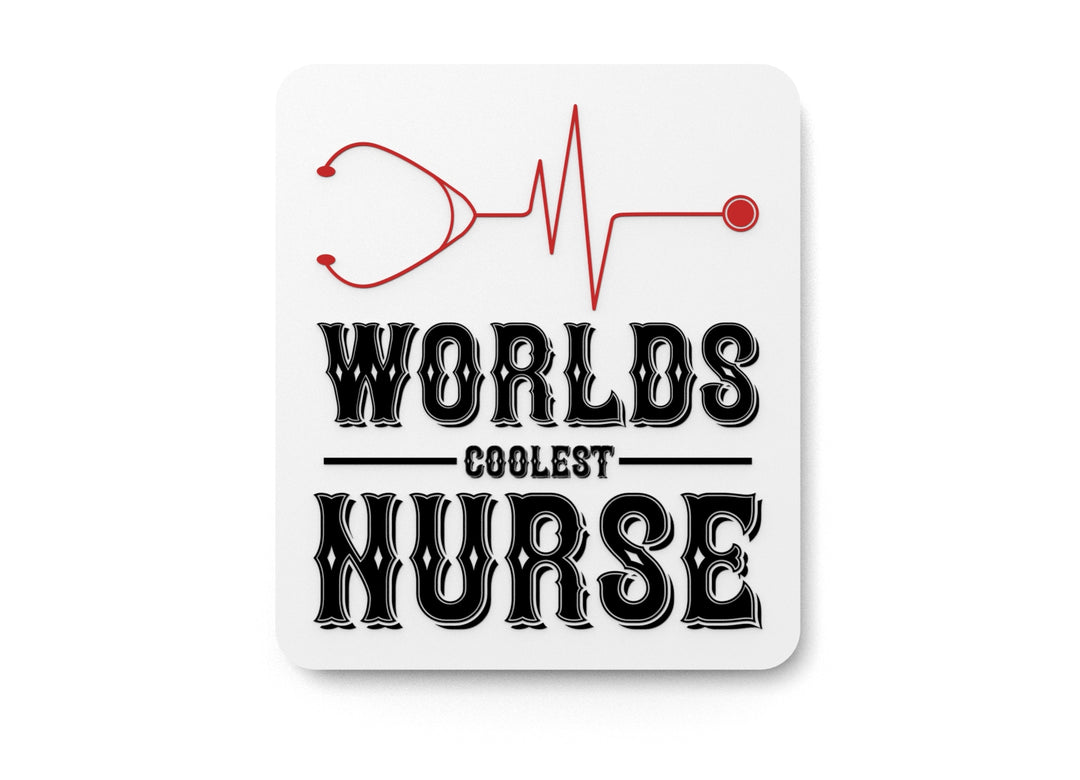 
  
  Worlds Coolest Nurse Heartbeat | Funny Sign for Home or Office
  
