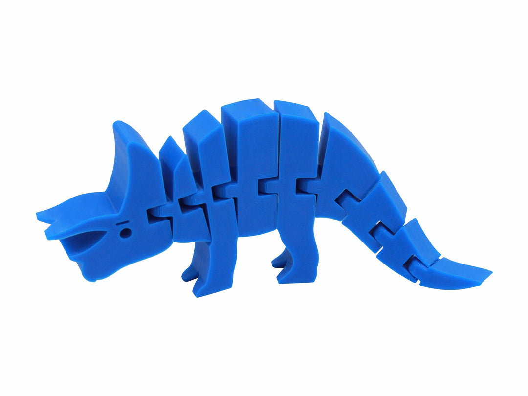 Friendly Fidget Triceratops Flat