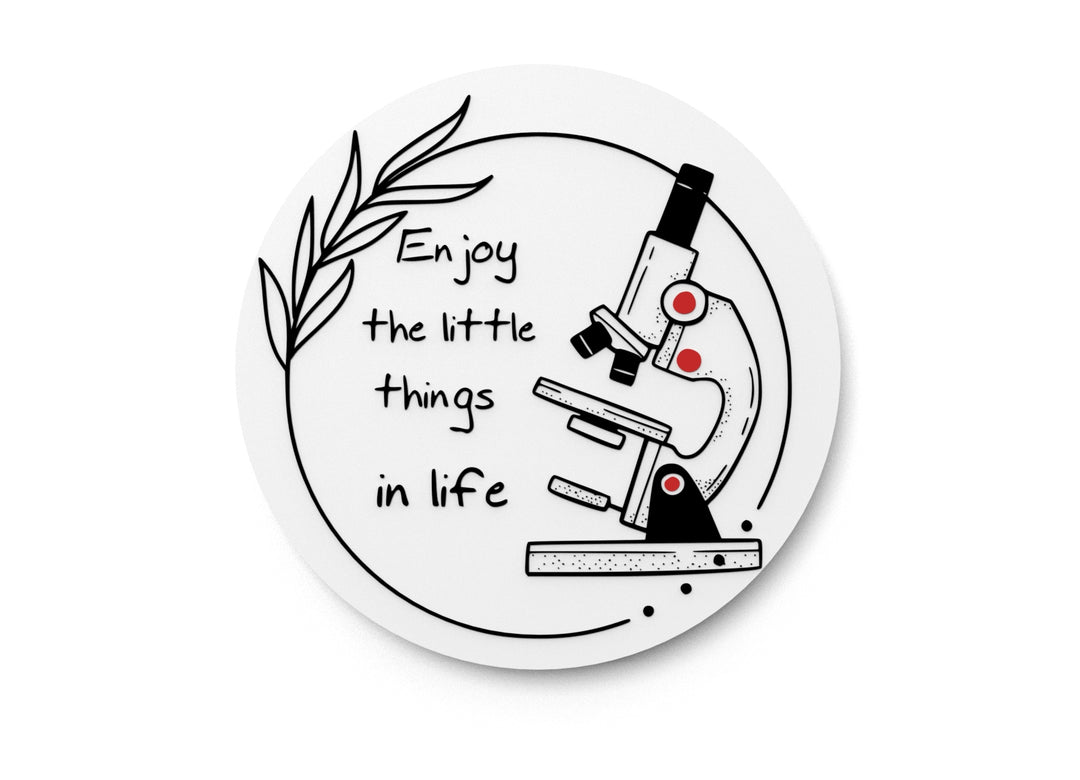 
  
  Enjoy The Little Things In Life | Funny Sign for Home or Office
  
