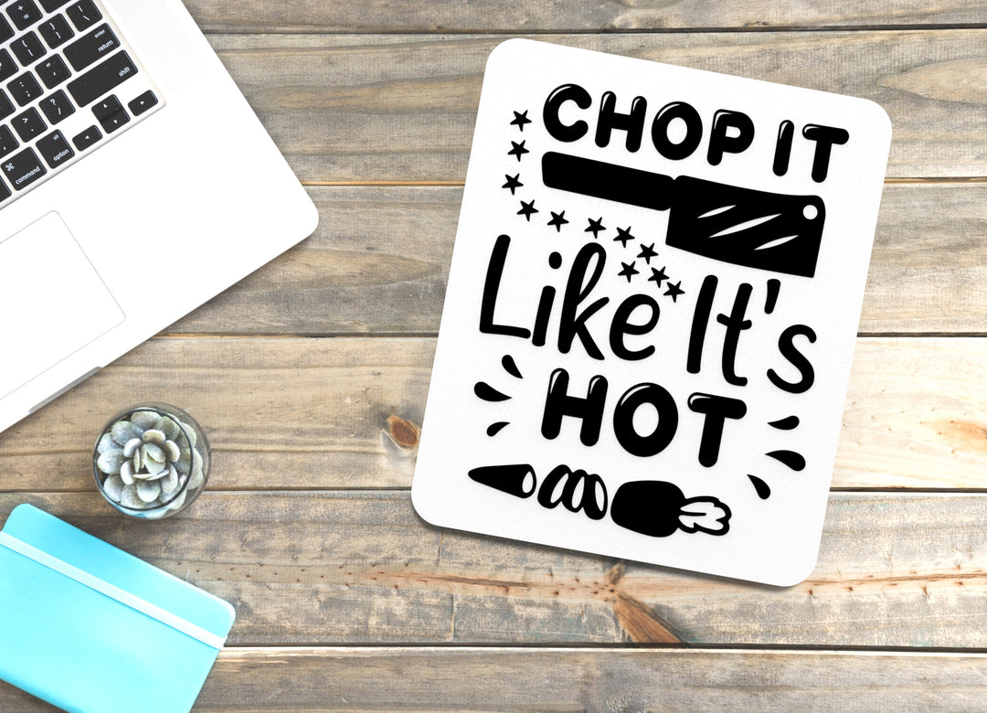 Bold 3D Printed Chop Its Hot Sign Wall Art – Durable PLA Sign for Restaurants