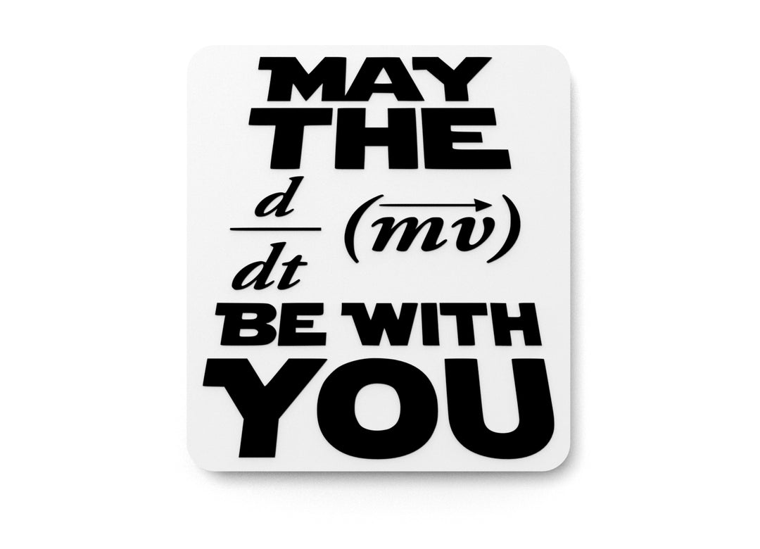 
  
  May The Be With You | Funny sign For Home or Office
  
