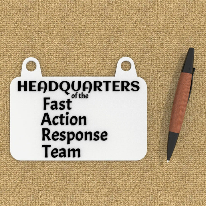 Sign | Head Quarters of the Fast Action Response Team