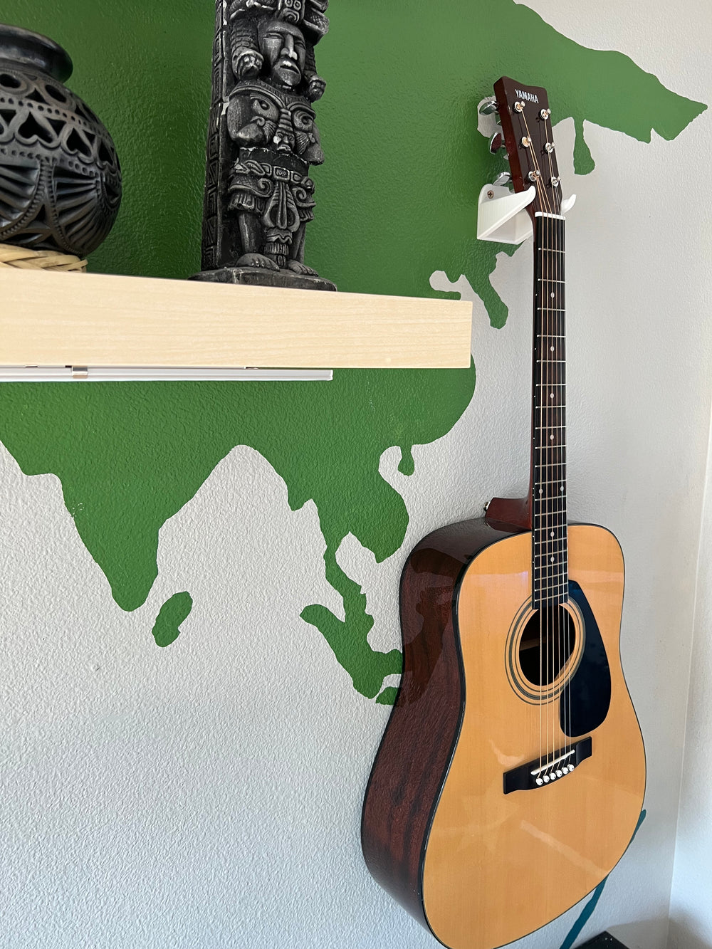 
  
  Minimalist Guitar Mount | Two Sizes | Display the Guitar, not the Mount
  
