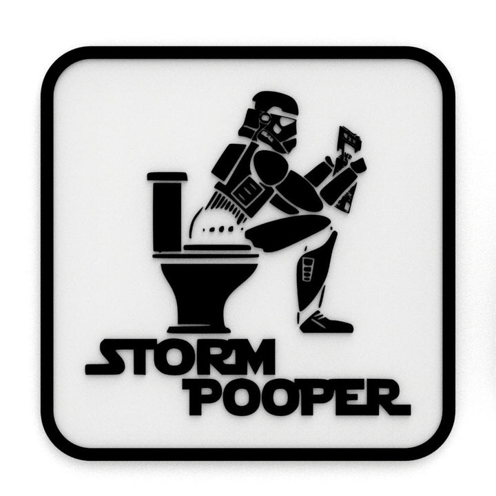 Funny Sign | Storm Pooper