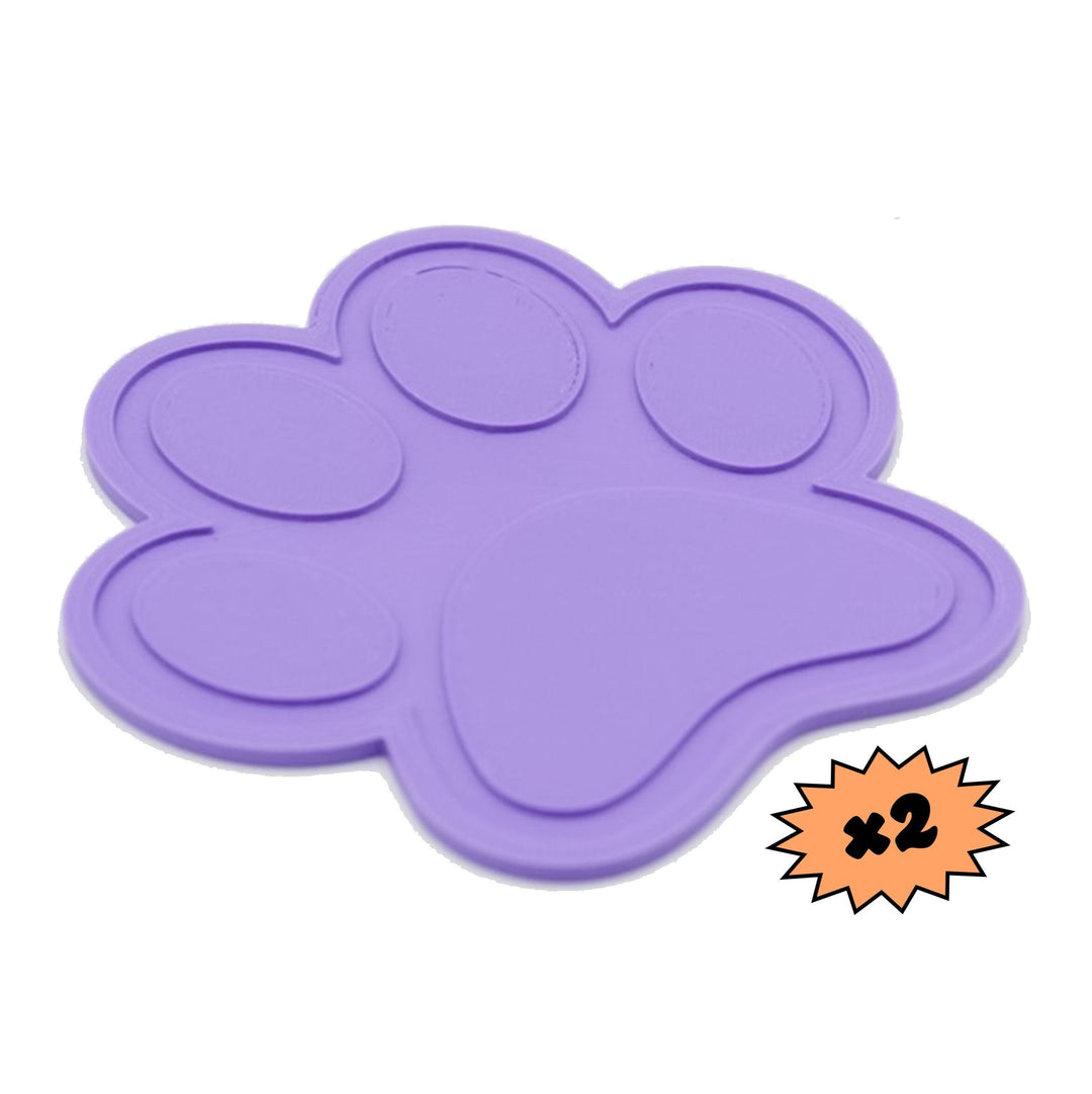 Paw Coaster Dog Cat Footprint