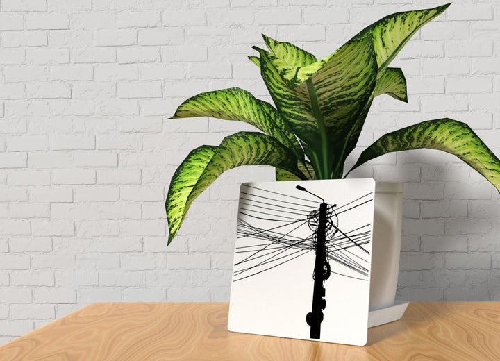 Electric Pole | Funny sign For Home or Office