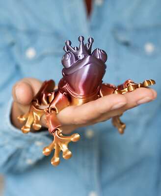 Fidget Articulating Frog Prince, Princess or Normal | Best friendly Companion