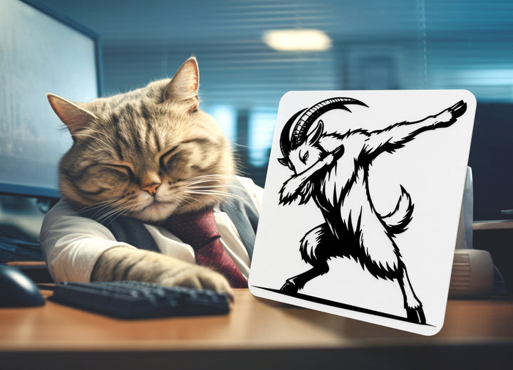 Dance Goat | Funny sign For Home or Office