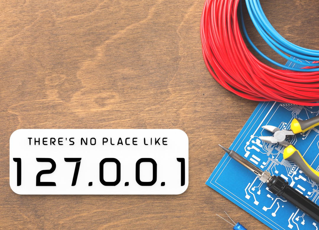 There's No Space Like | Funny sign For Home or Office