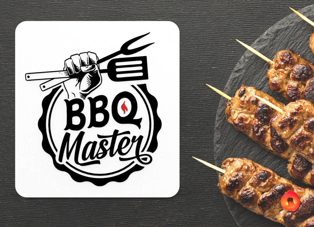 BBQ Master Sign – Funny Humor Wall Decor for Home and Office