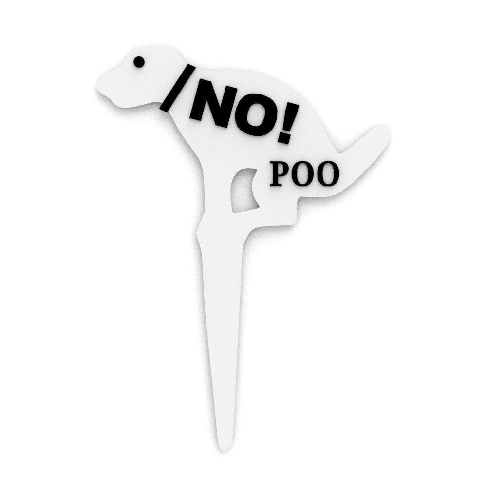 
  
  Funny Sign | No! Poo
  
