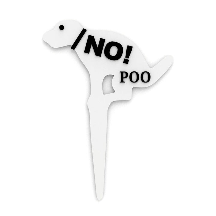 Funny Sign | No! Poo