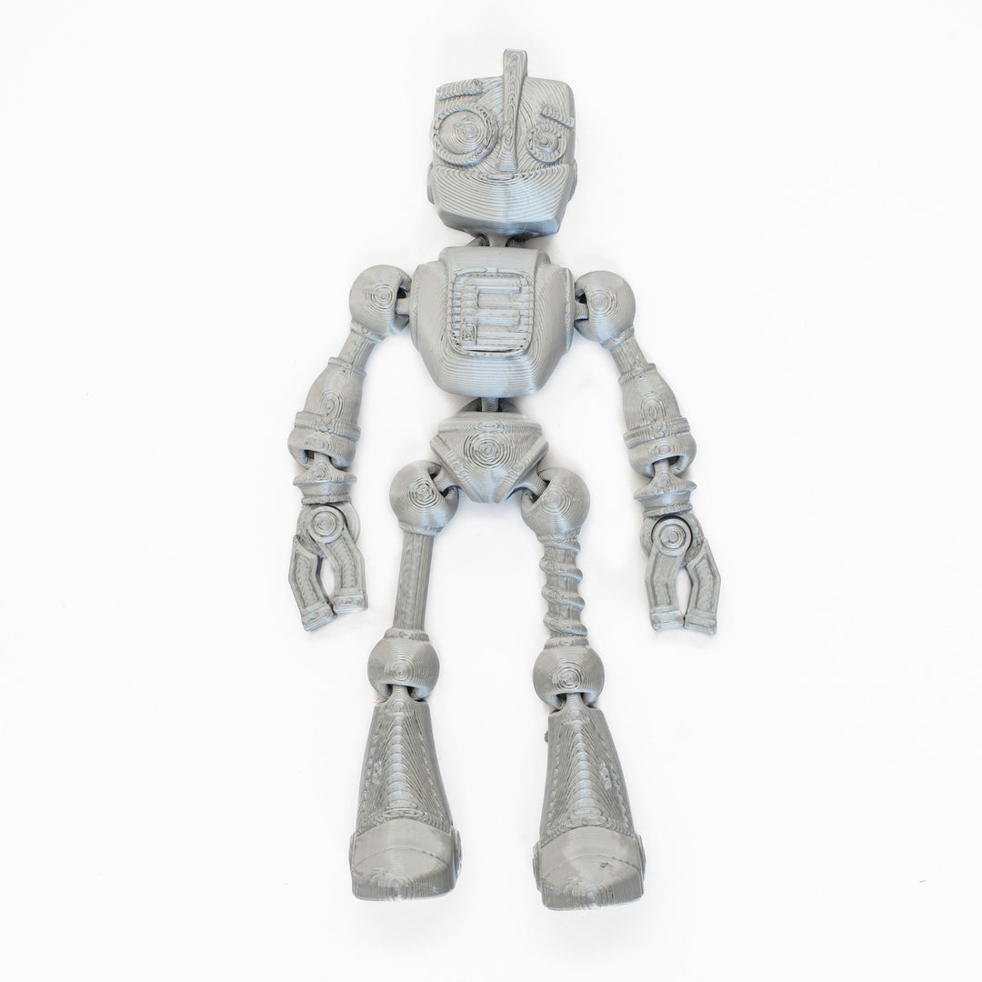 Friendly Fidget Robot | Flexible Articulating 3d Printed Companion