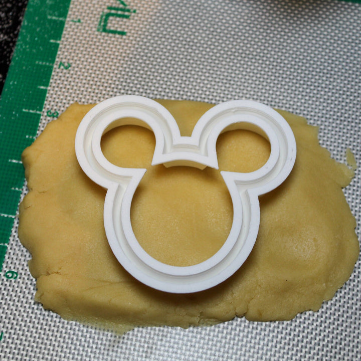 Mickey Mouse Inspired Cookie, Fondant, Playdough Cutter