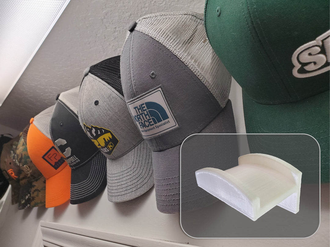 Hat Hangers | Hidden, Minimalist Rack to Organize Hats of all Types