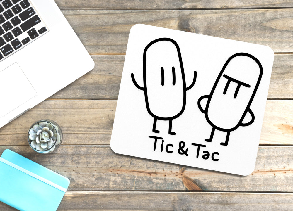 
  
  Tic & Tac | Funny sign For Home or Office
  
