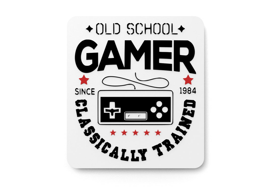
  
  Old School Gamer Since 1984 Classically Trained | Funny sign For Home or Office
  
