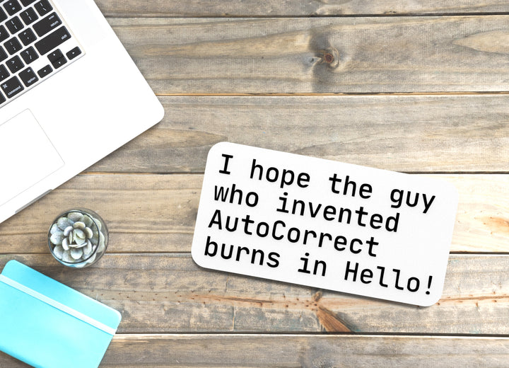 I Hope the Guy | Funny Sign for Meme Lovers, Office, or Home Decor