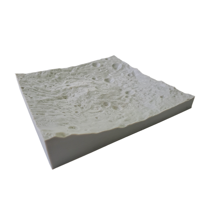3D Topography model of RHEASILVIA on the asteroid Vesta
