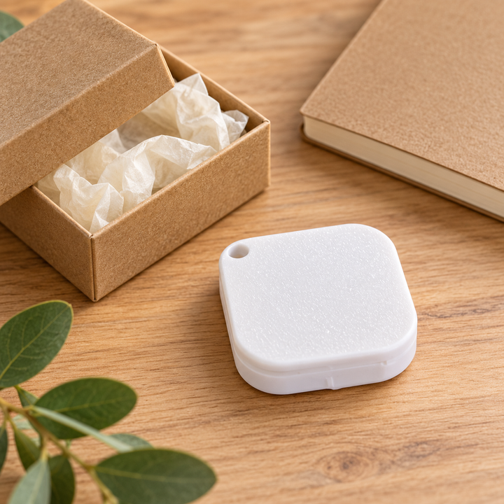 Case for AirTag, product detail and use view 9