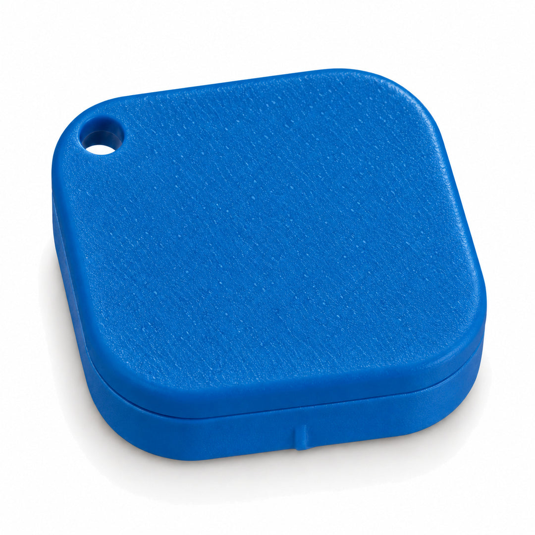 Case for AirTag, Blue color illustration
