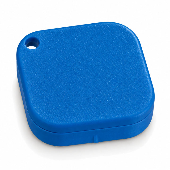 Case for AirTag, Blue color illustration