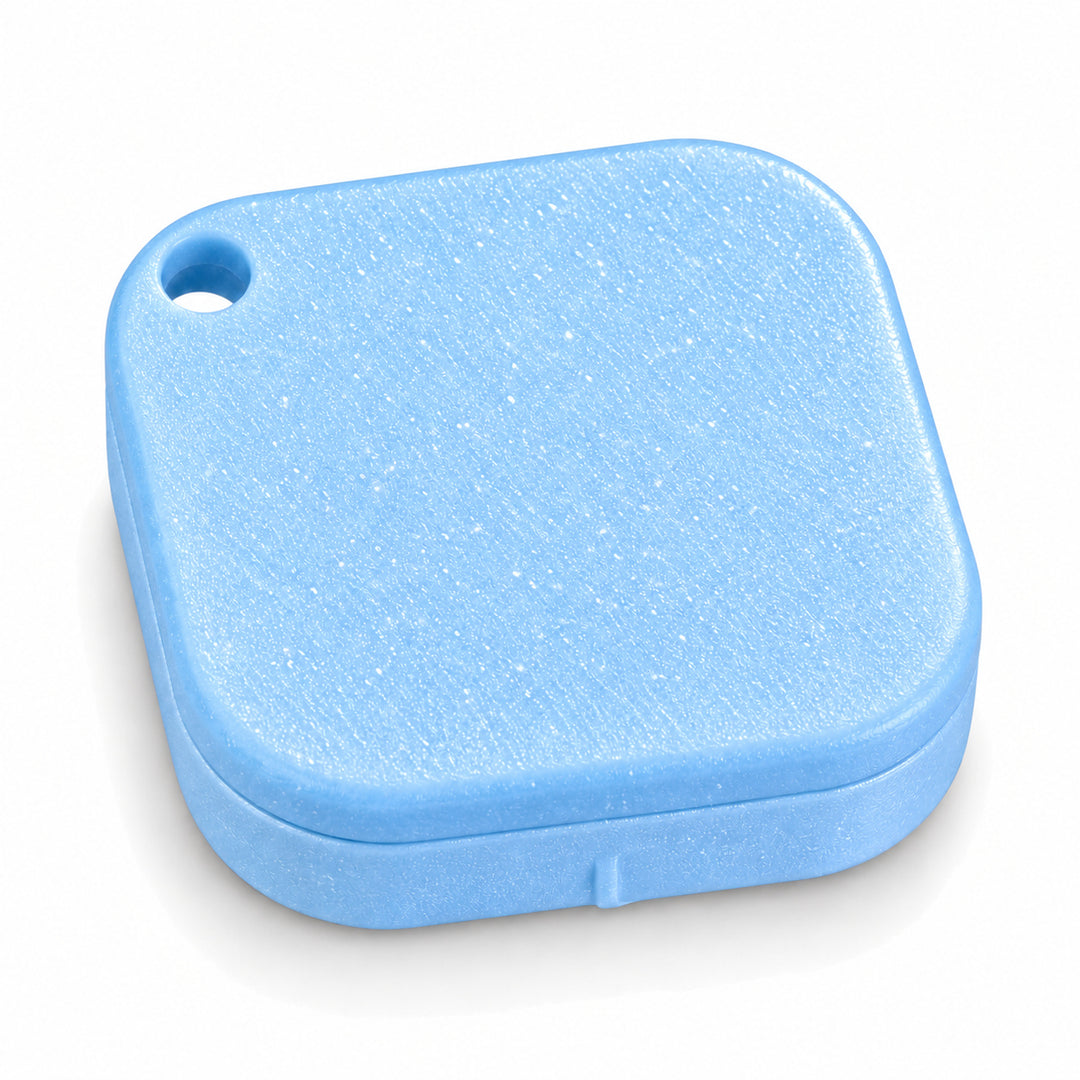 Case for AirTag, Blue Sparkle color illustration