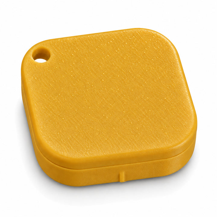 Case for AirTag, Gold color illustration