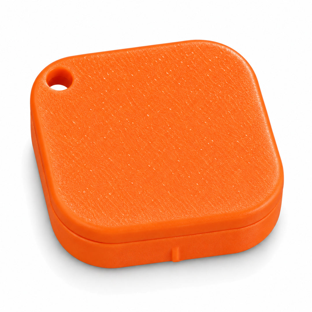 Case for AirTag, Heat Orange to Yellow color illustration