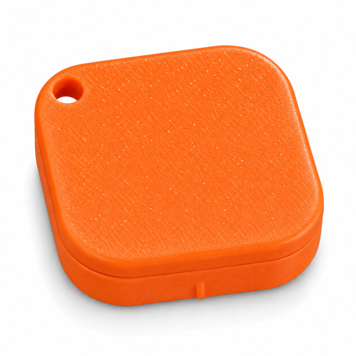 Case for AirTag, Heat Orange to Yellow color illustration