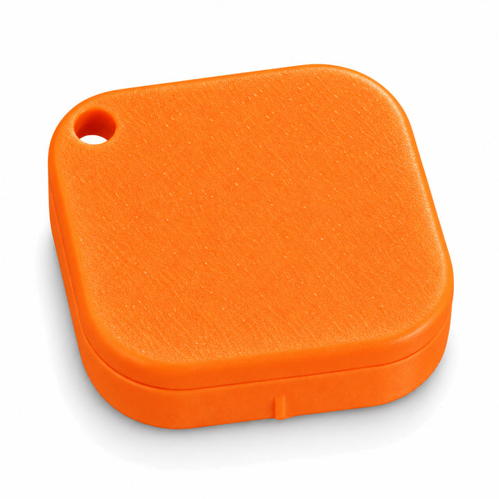Case for AirTag, Orange color illustration