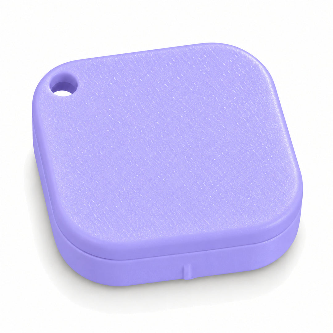 Case for AirTag, Purple color illustration