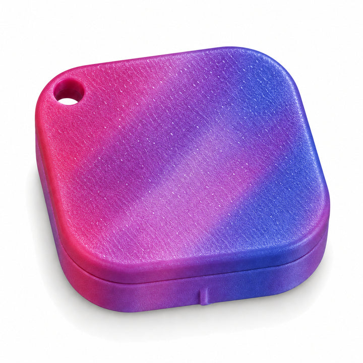 Case for AirTag, Raspberry color illustration