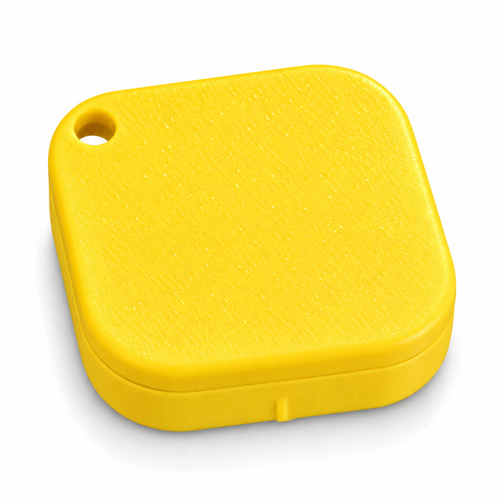 Case for AirTag, Yellow color illustration