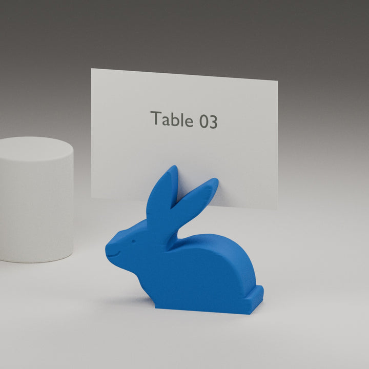 Bunny place card and photo holders — product view 5