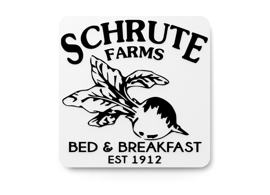 
  
  Schrute Farms Bed & Breakfast EST 1912 | Funny sign For Home or Office
  
