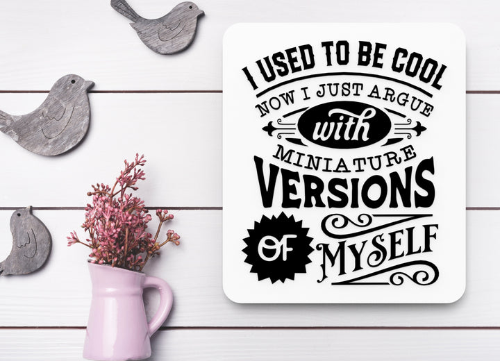 Bold 3D Printed Cool Versions Sign Wall Art – Durable PLA Sign for Gym, Office
