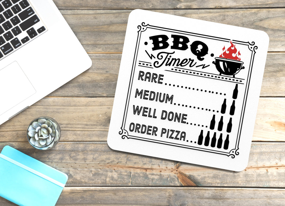 BBQ Small Meat Sign – Funny Humor Wall Decor for Home and Office