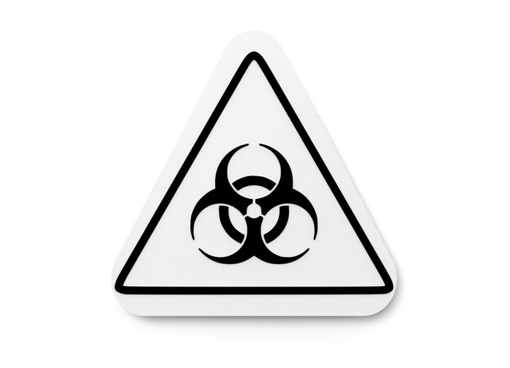 Three Triangle | Funny Sign for Home or Office