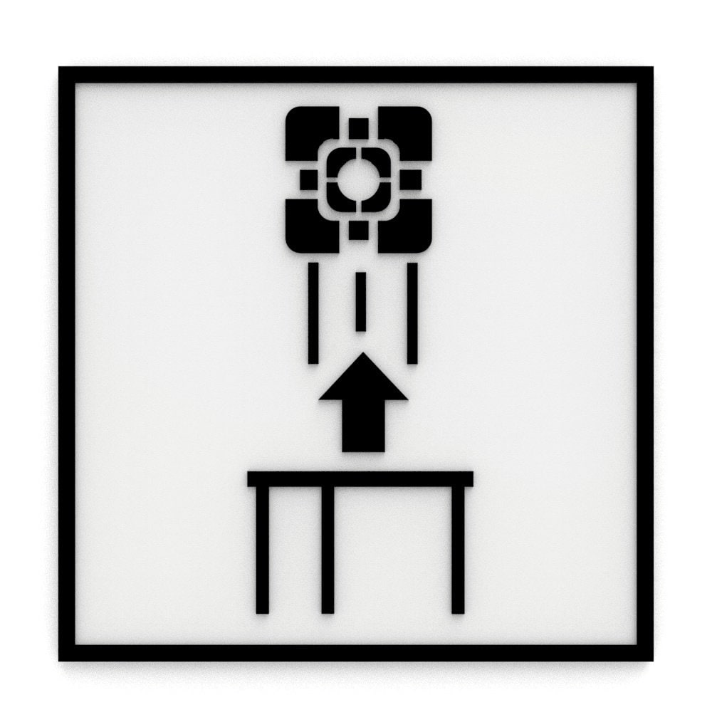 
  
  Sign | Portal Sign Cube Drop
  
