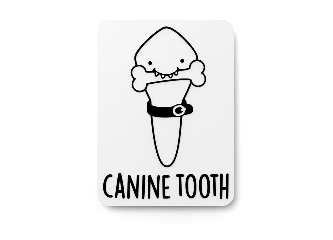 
  
  Canine Tooth | Funny sign For Home or Office
  

