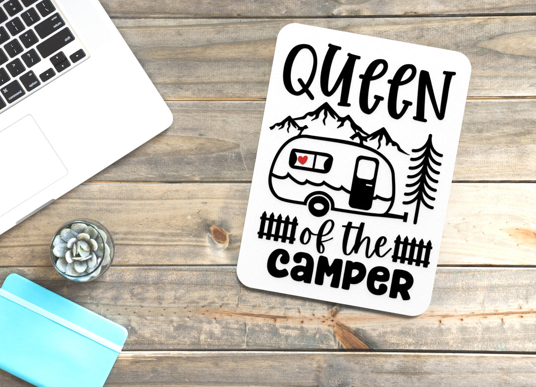 Queen Of The Camper | Funny sign For Home or Office