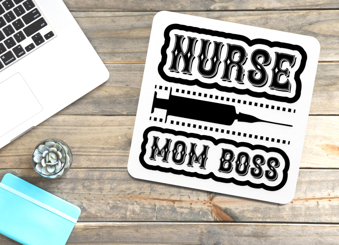 Nurse Boss Energy | Funny Sign for Home or Office