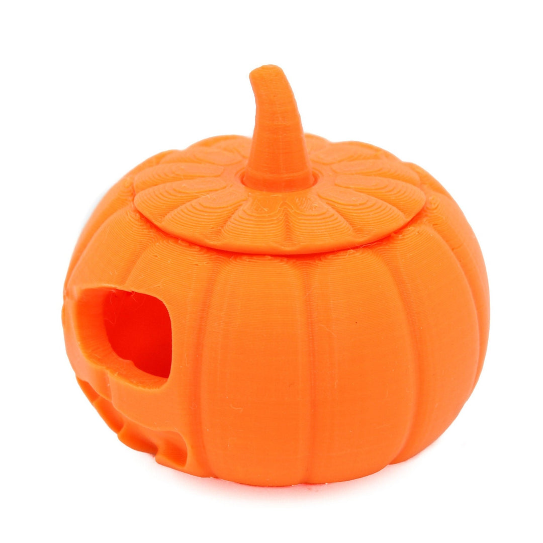 Halloween Jack-O-Lantern Decoration with Removable Lid