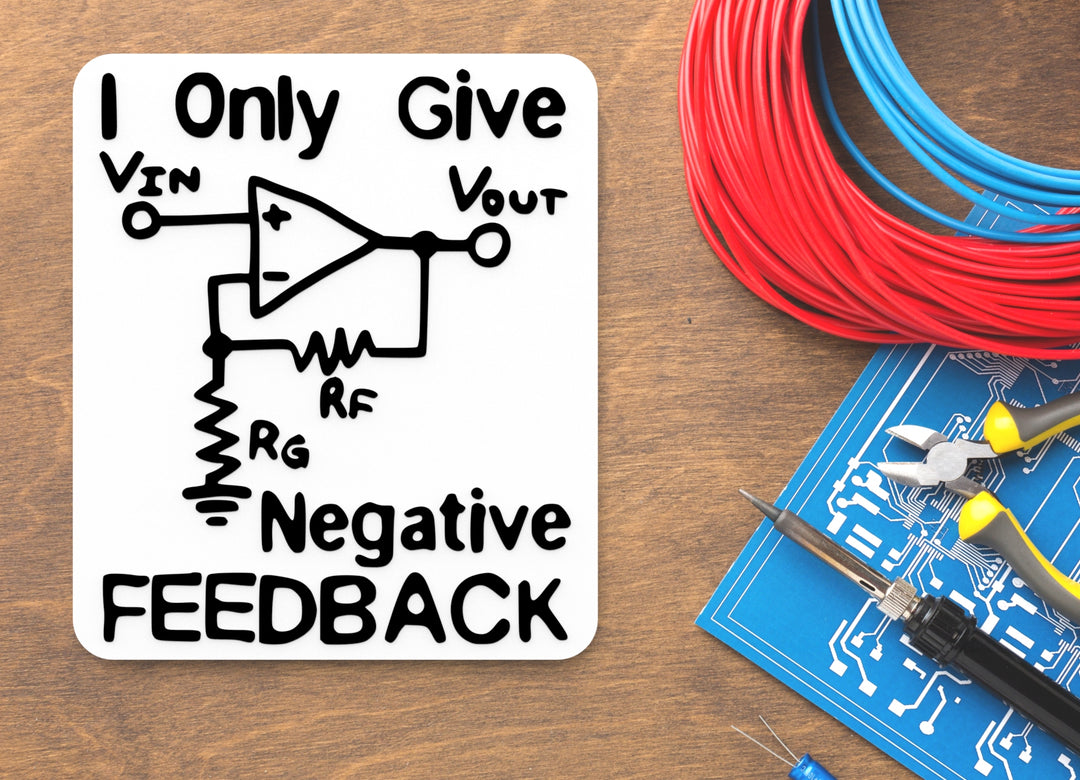 I Only Give Negative Feedback | Funny sign For Home or Office