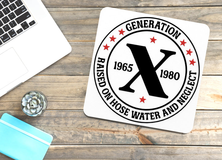 Generation Raised On Hose Water Neglect 1965 1980X Funny sign For Home or Office