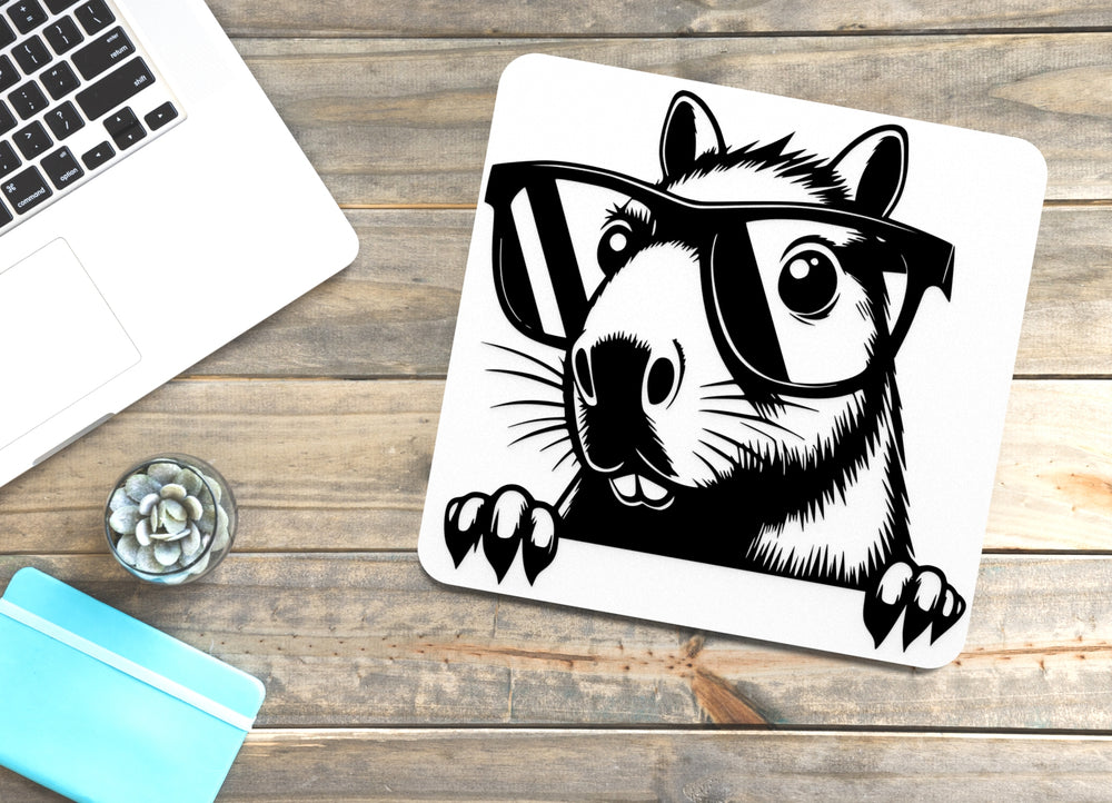 
  
  Glasses Mouse | Funny sign For Home or Office
  
