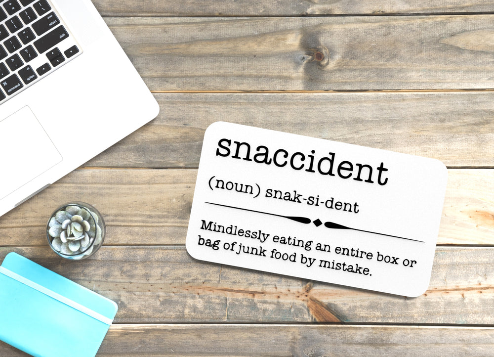 
  
  Mindlessly Eating An Entire Box Or Bag Of Junk Food Funny Sign for Home & Office
  
