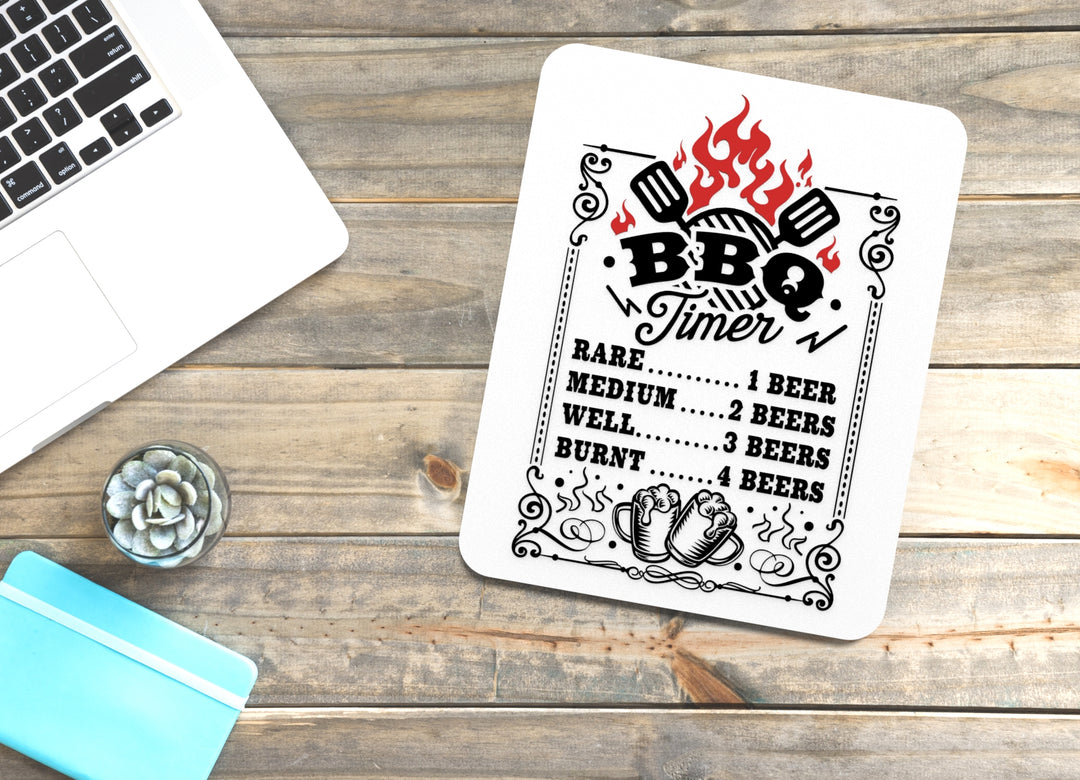 BBQ Big Meat Sign – Funny Humor Wall Decor for Home and Office