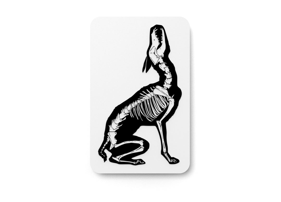 
  
  Dog Skelet | Funny sign For Home or Office
  
